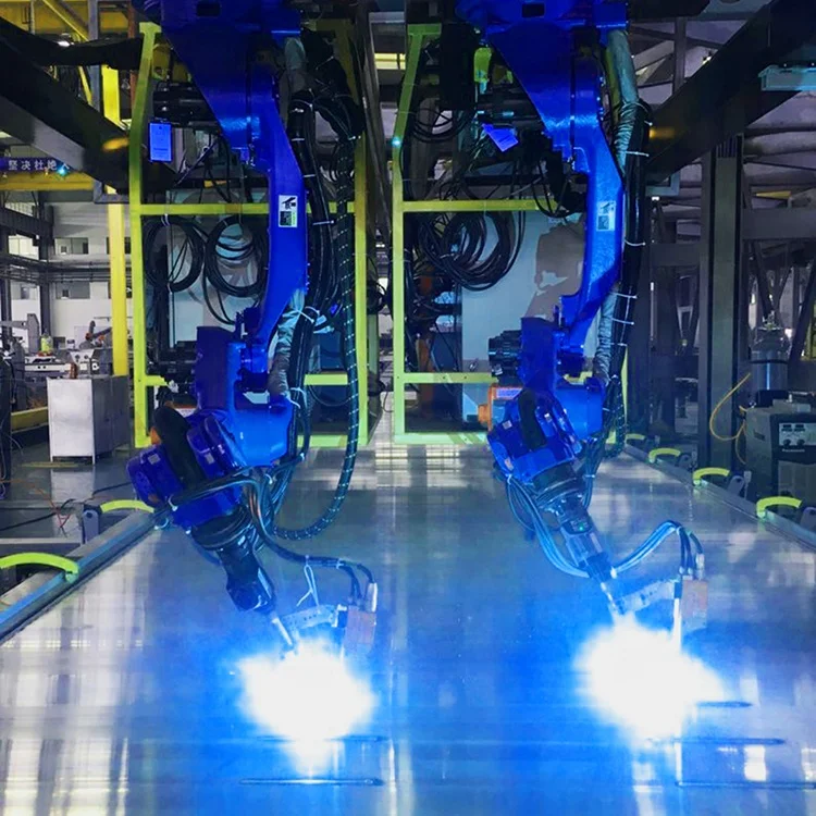 SHUIPO  CNC Automatic Mig Welding Robot for Aluminium Welding