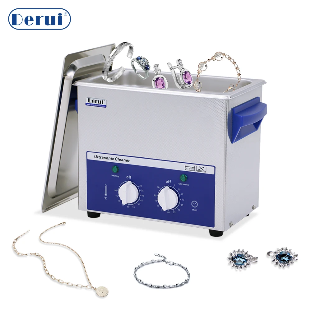Ultrasonic Cleaner Glasses Wash Cleaner High Frequency Timing Cleaning Machine Ring Jewelry Washing