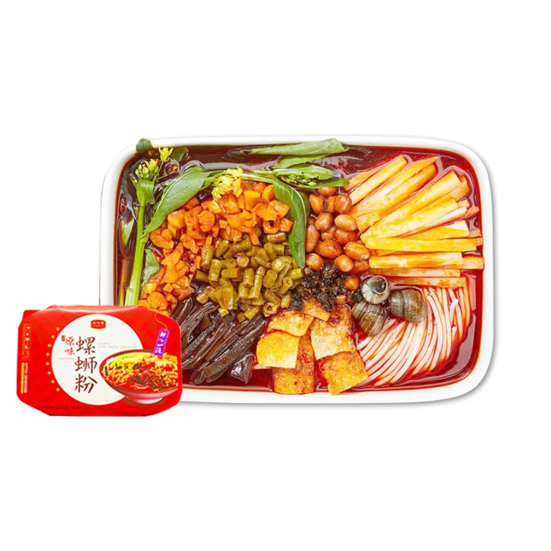 Jiaweiluo Chinese Traditional Self-Heating River Snail Noodle Leisure Food Boiled Noodle