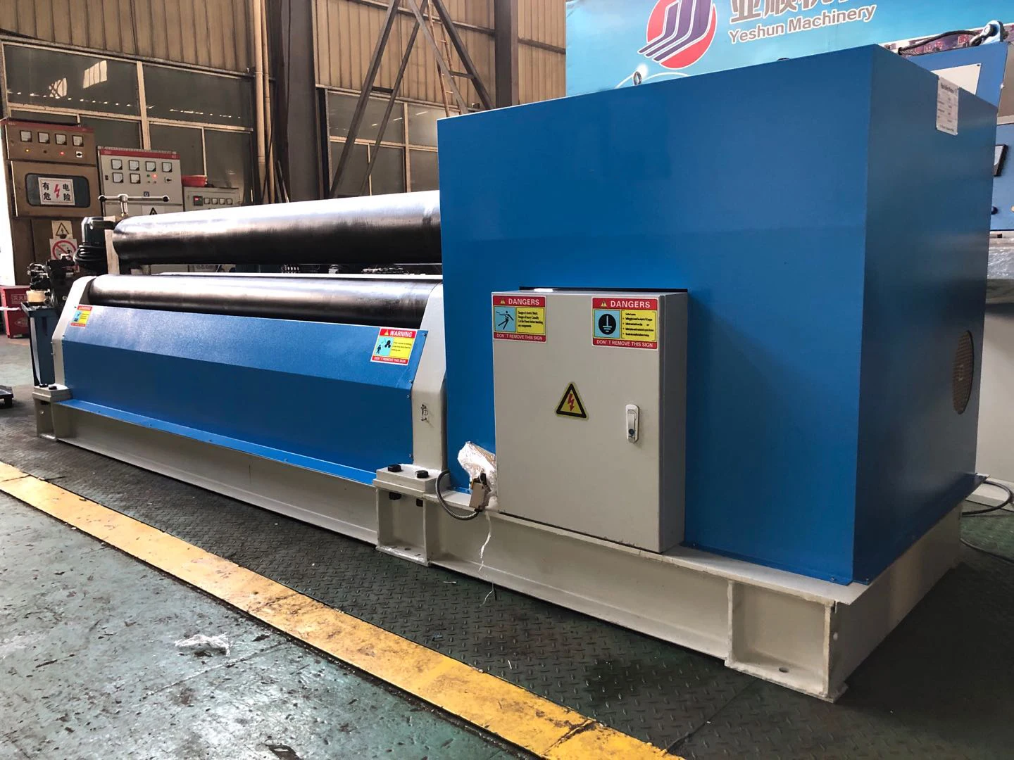 metal plate stainless steel sheet 3 roll rolling machine W11