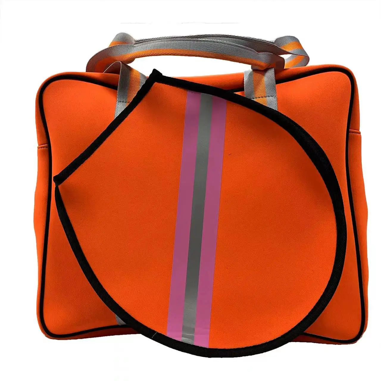 RTS Hot Selling Neoprene Sport Product 2022 New Design Tennis Tote Bag With Removable Strap