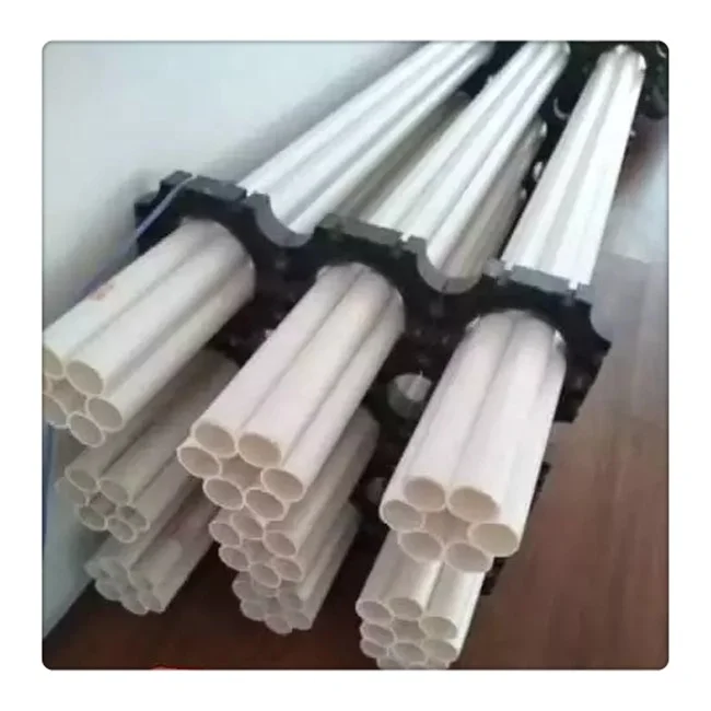 High Density Polyethylene Insulation Protection Multi Hole Pipe 93mm 108mm