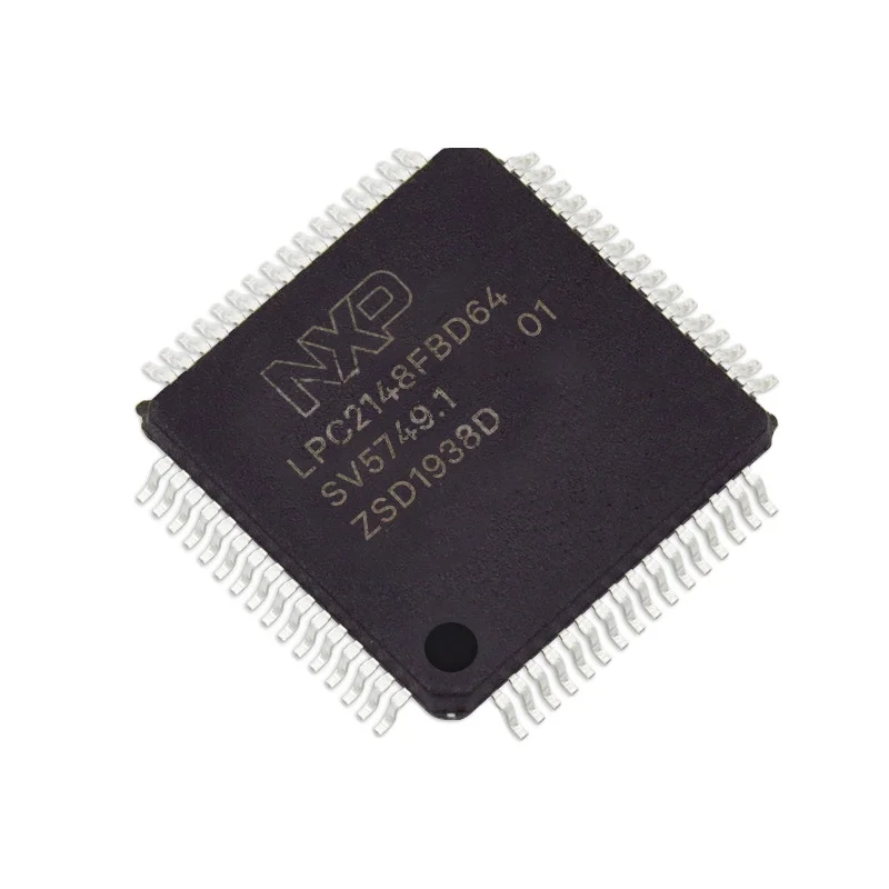 LPC2148FBD64   LQFP64  Electronic Components IC MCU microcontroller  Integrated Circuits  LPC2148FBD64