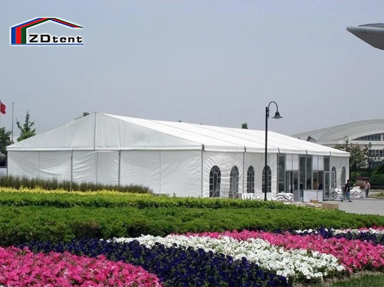 Factory Price Large White Event PVC Marquee Tent 20x60m for 1000 seaters Wedding Parties