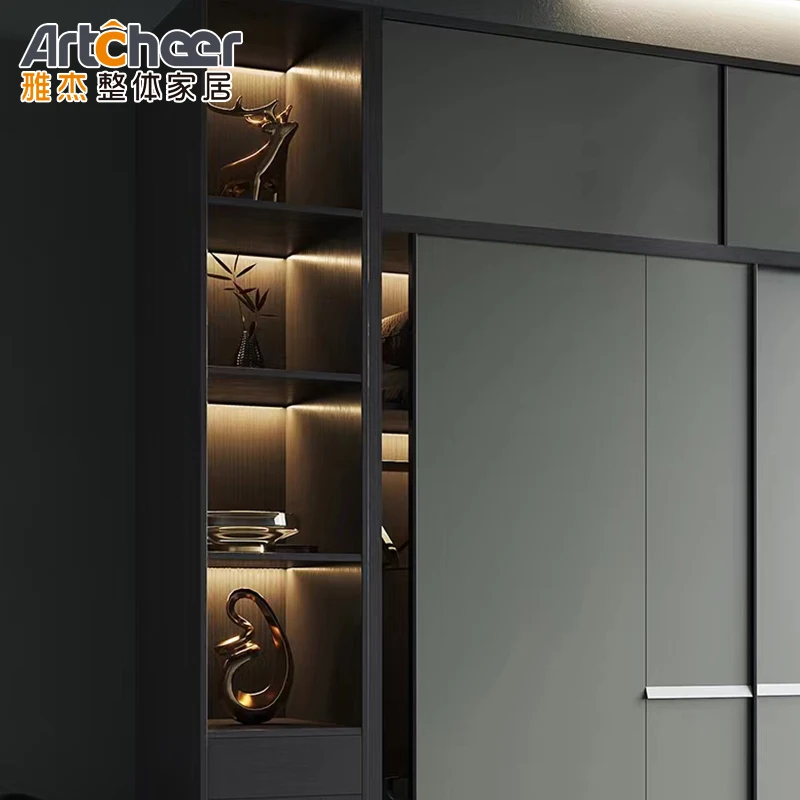 Customize Design Nepal Fitted Wardrobes Bedroom Furniture Sliding Profile Wardrobe With Best Service