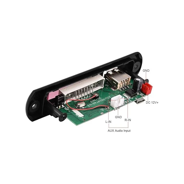 Car music speaker blue tooth audio circuit module Embedded MP3 SD card usb sound pcb board