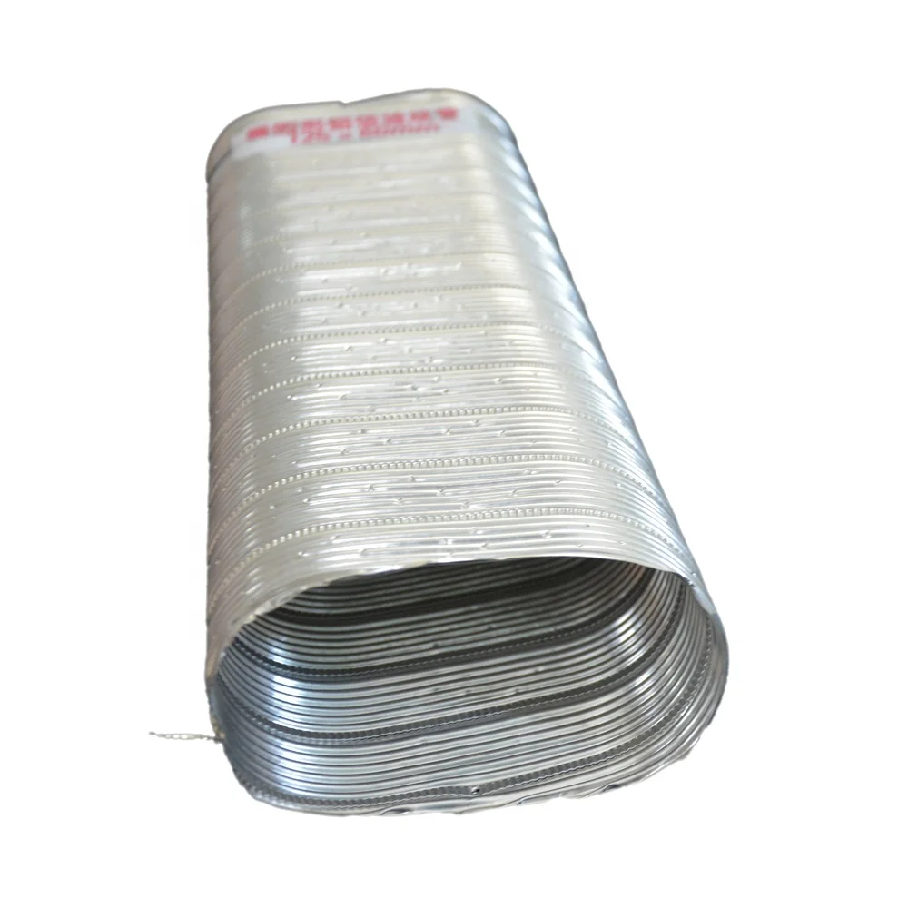 High Temperature Insulated Aluminium Foil Corrugated  Hose for Ventilation