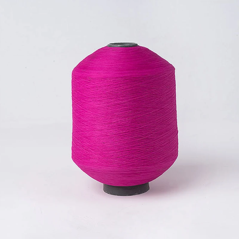 China Factory 100% Spun Polyester Textured Yarn Dty 150d/48f Him