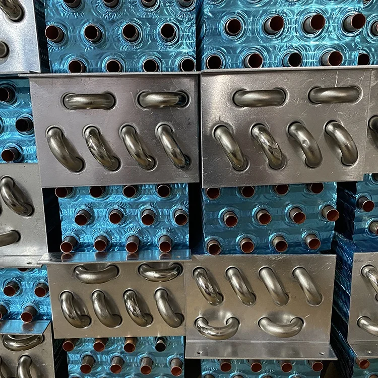 New Design Manufacturer Low Price fin hydrophilic Tube Condenser HEAT EXCHANG L type U type V type evaporator