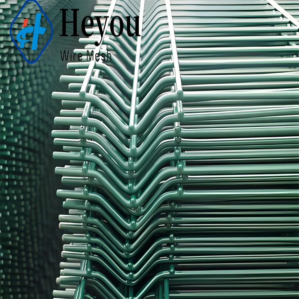 Prix grillage rigide en 3d pour cloture poteaux et bavolet, rigid wire mesh price for fence