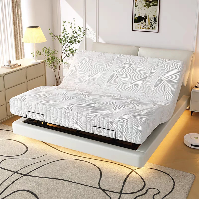 Meisemobel USA stock dropshipping split king adjustable bed frame king size electric adjustable bed base bedroom adjustable sale