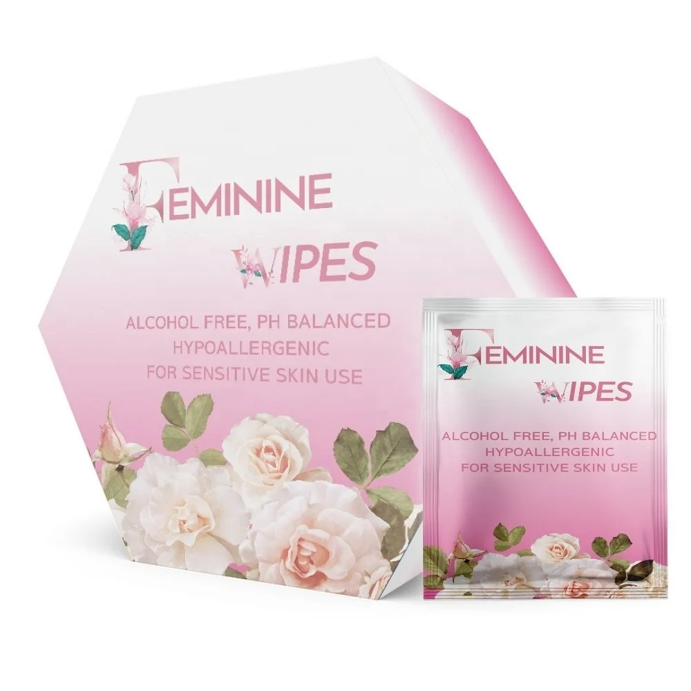 Personal Care Yoni Cleansing Feminine Hygiene Intimate Wipes With Private label