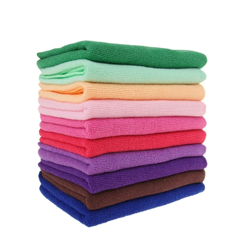 coral fleece car drying towel Oeko Standard cotton kitchen towel 100% Polyester microfiber glasses cleaning cloth