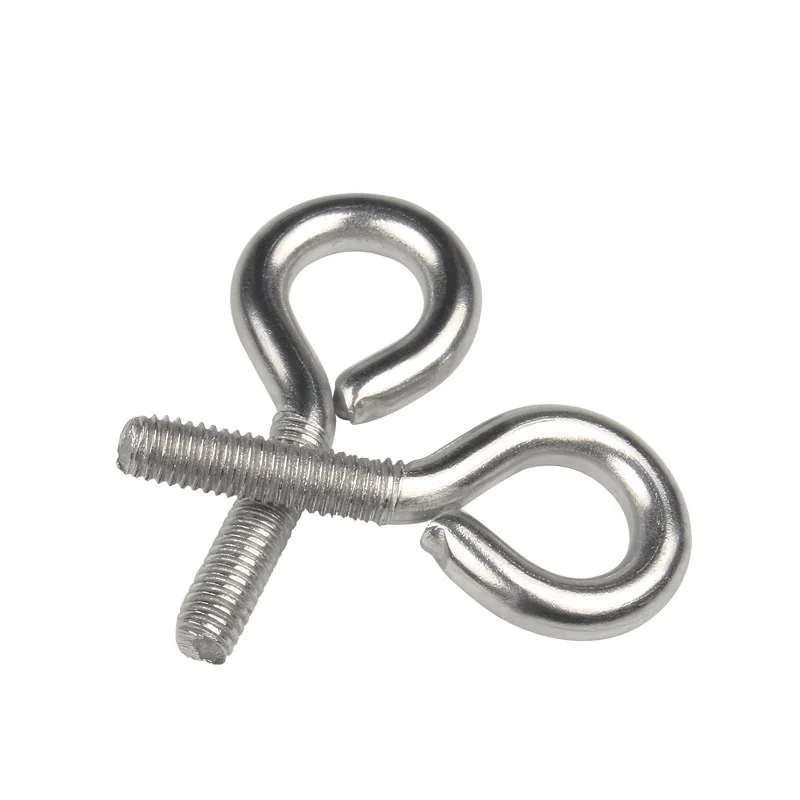 Eye steel screw