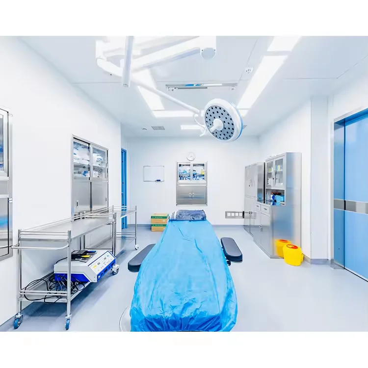 Quick installation of biosafety GMP modular operating room workshop operating room hospital clean room