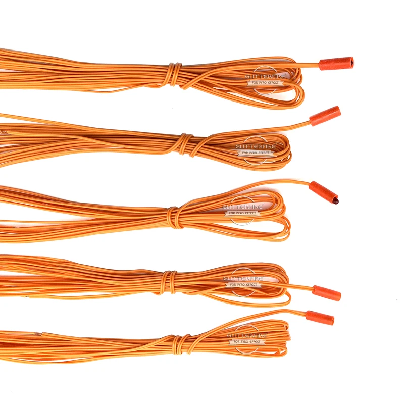 5 Meters Fuse Fireworks Electric Igniter Cold Pyrotechnics Electric Match Spark Igniter Wireless Fireworks Electric Igniters