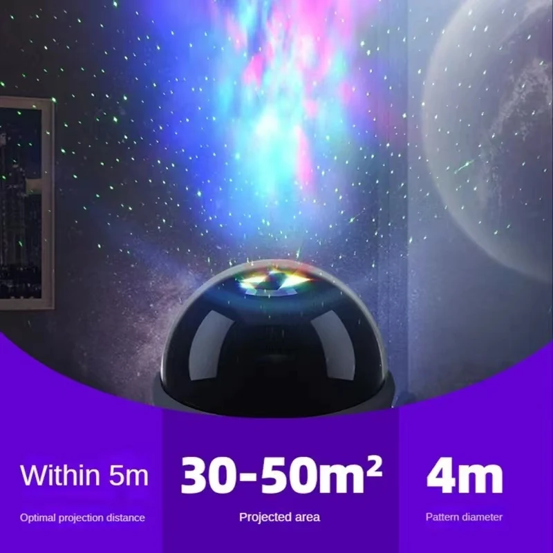 Galaxy Astronaut Star Projector Starry Sky Night Light Nebula With Remote Control Projector for Bedroom Home Ceiling Kids Gift
