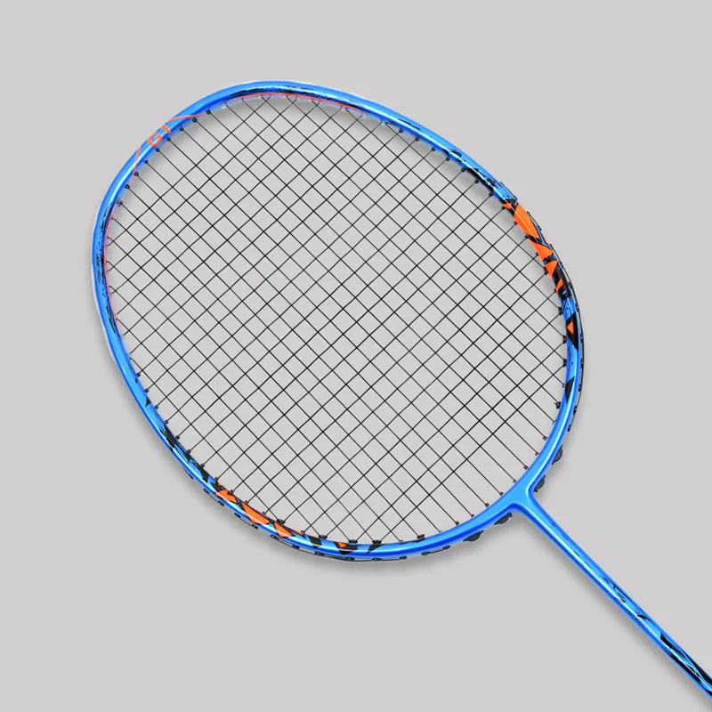Professional Max Tention 32LBS 4U 82g Offensive Defensive Fiber Carbon Graphite Ball Badminton Racket