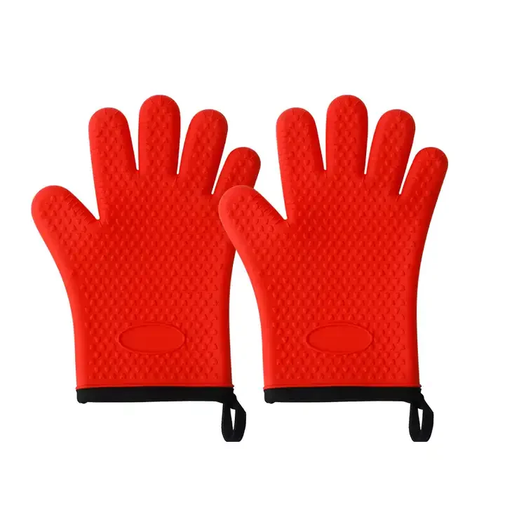 Non-slip Heat-resistant Baking Glove Bakeware Silicone Anti-scalding Oven Glove