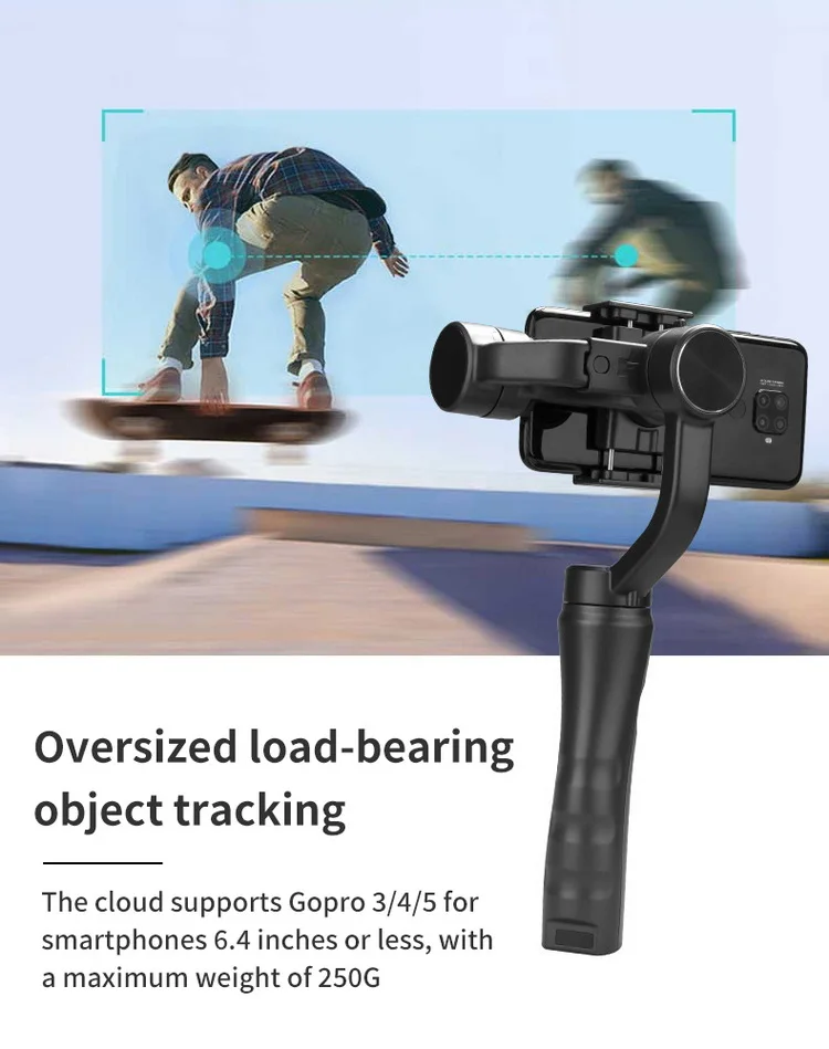 Gimbal Axis for smartphone 3 axis gimbal camera stabilizer