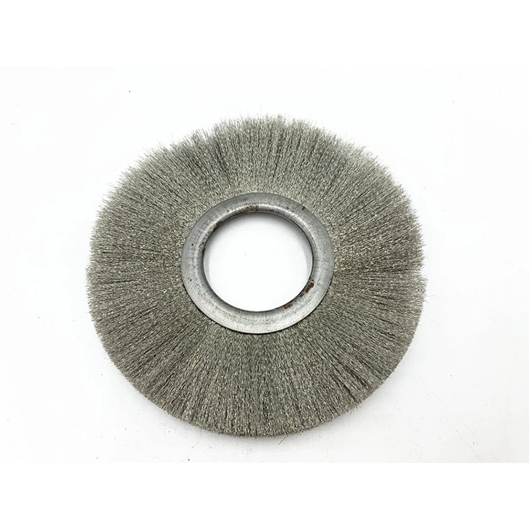
Factory direct sale 0.1mm stainless steel wire flat steel wire wheel metal surface polishing 