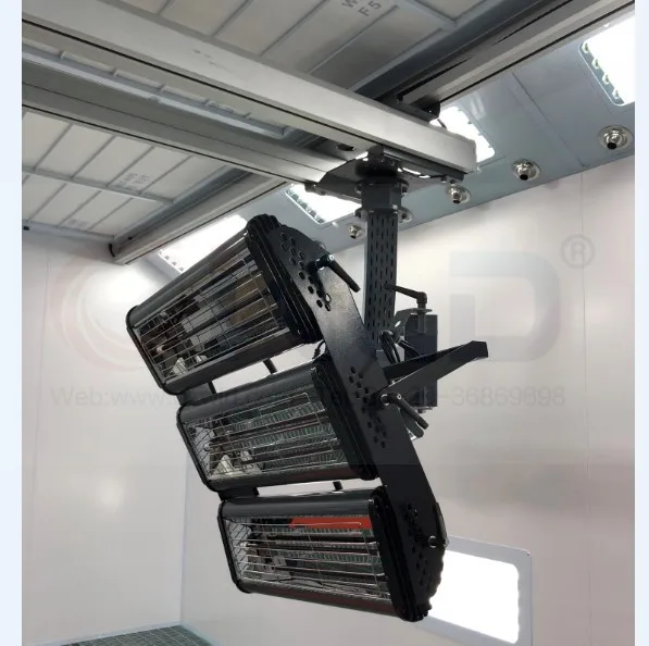 WLD-3/WLD-6 Movable Infrared Lamp For Spray Booth