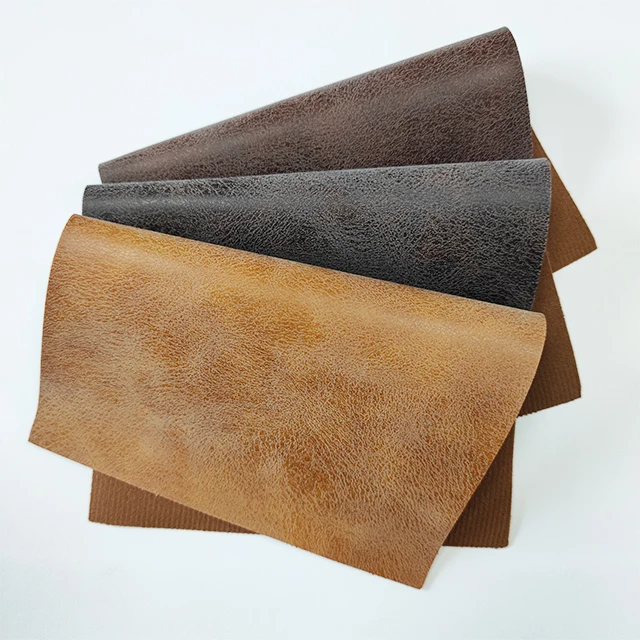 Wholesale Printed Faux Imitation Genuine Leather Matte Leather Sofa Cover Fabric