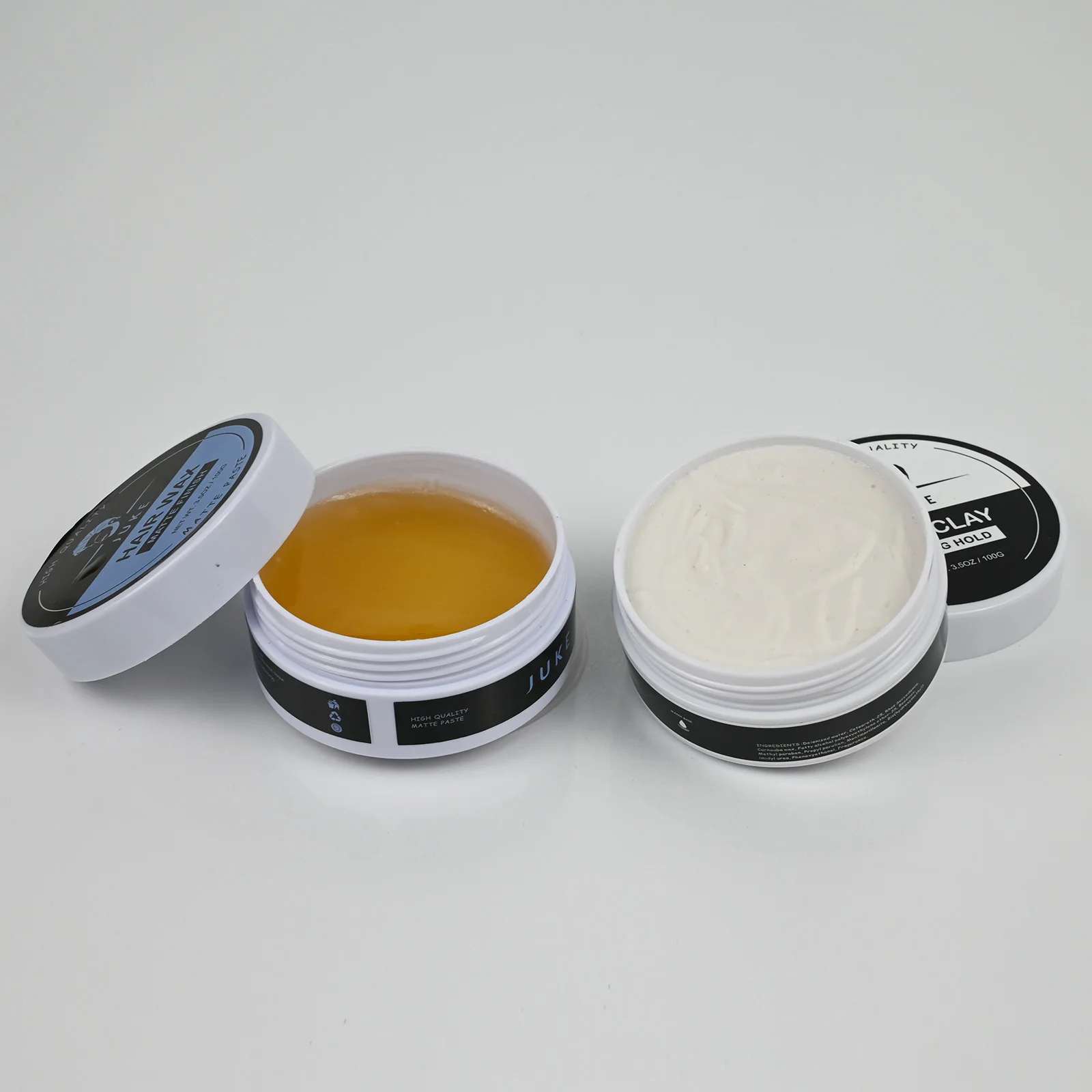 Professional Hair Wax Private Label Hair Clay for Men Strong Hold Hair Pomade 100g
