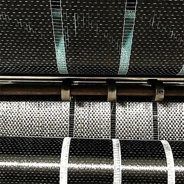 T700 12k 200gsm UD Twill Unidirectional Carbon Fiber Fabric For Vacuum Resin Infusion Hand Lay Up Reinforced Material