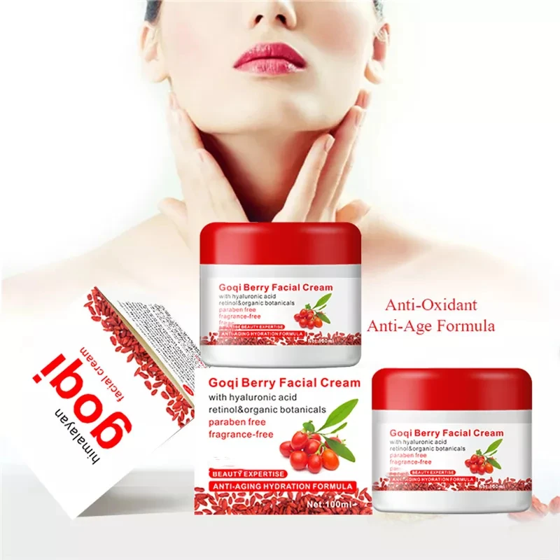 Wholesale Beauty Cosmetics face skin care products High Quality Skin Care Goji Berry Face Cream