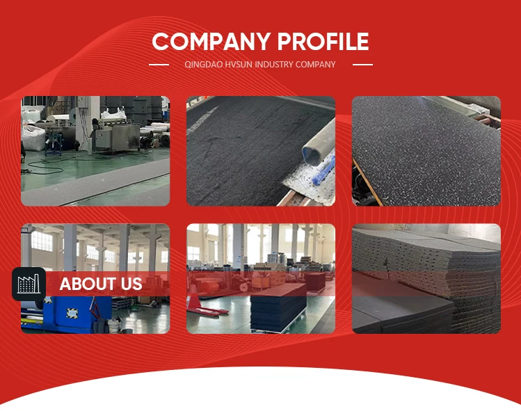 Anti-shock Rubber Rolls Sport Flooring Mats Wear-resistant walkway rubber brick anti-slip rubber flooring pavers