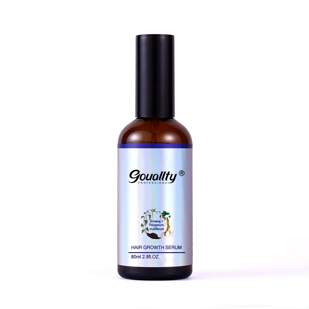 Private Label 80ml Natural Hair Growth Serum Vegan Organic Nourishing Scalp Hair Growth Oil