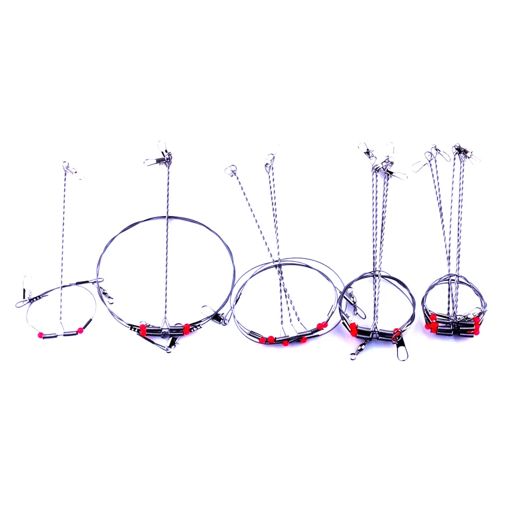 18-68 cm metal lure bait wobblers fishing tackle Wire balance fishing tackle Accessories Swivel peche en mer