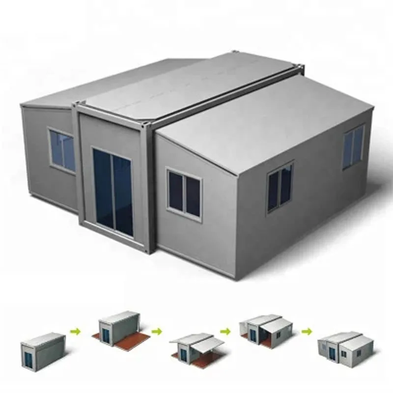 Modern Steel Structure Sandwich Panel Prefabricated House Steel Frame Carport for Living Room at an Price