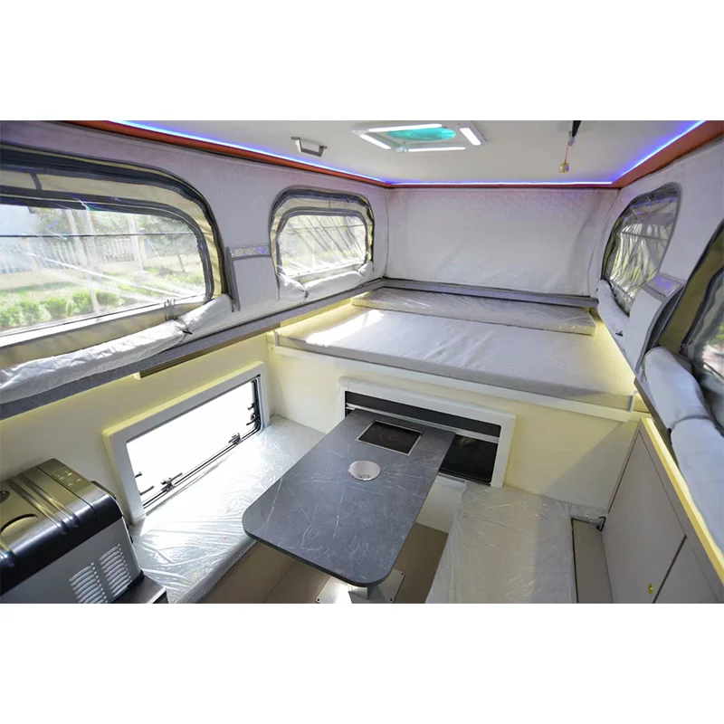 2024 New Lightweight Customised Slide On Truck Camper pickup truck flatbed truck camper