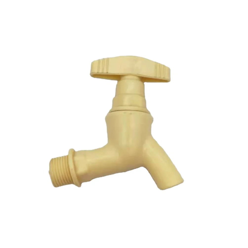 Plastic tap 2023 New Model Factory Wholesale PVC Pipe Fittings PB-2206  Mix color ABS tap/faucet  Plastic Water Tap