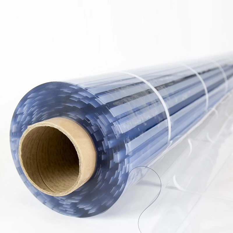 0.05-0.80mm Thick High Transparency Plastic Sheet In Roll Use For Tent Shower Curtain Table Cloth