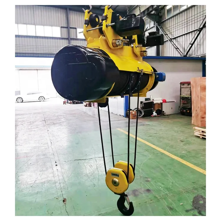 Hot sale dima crane 2023 new upgrade Top high end 10 ton 9 m CD MD model electric wire rope hoist 16 t