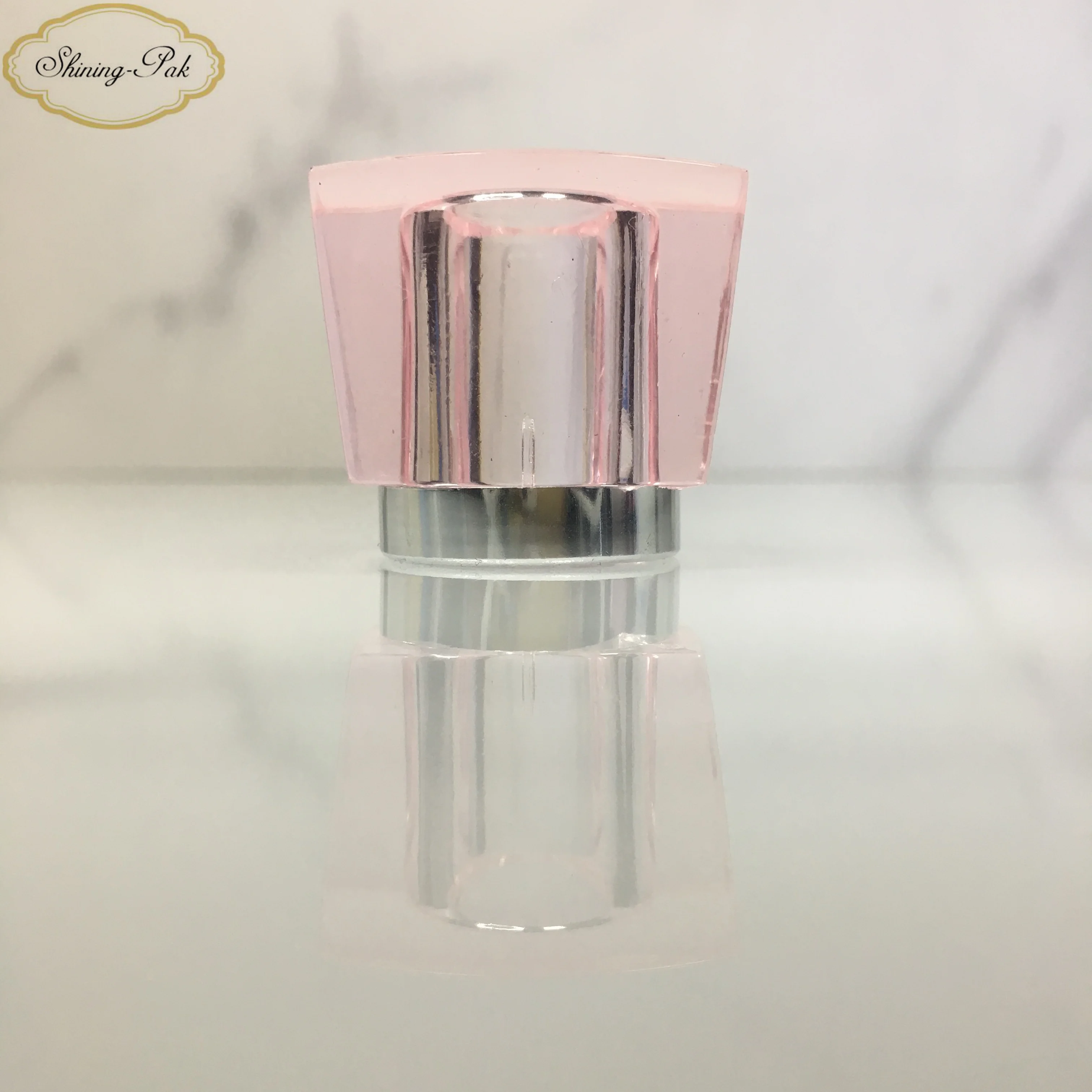 Transparent Popular Perfume Lids Bottles 15mm Round Square Acrylic Surlyn K Glass Perfume Bottle Cap
