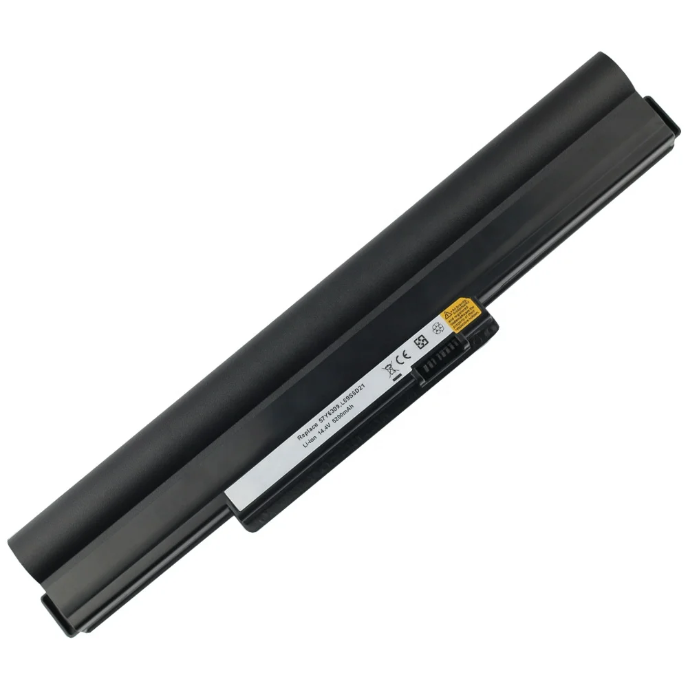 Replacement laptop battery for Lenovo 57Y6309 L09S6D21 IdeaPad U450 U550 8 cells