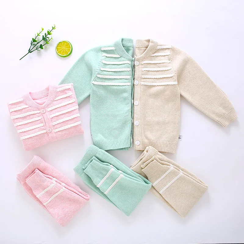 
Factory OEM hemp clothing manufacturer baby clothing sets sweater design 