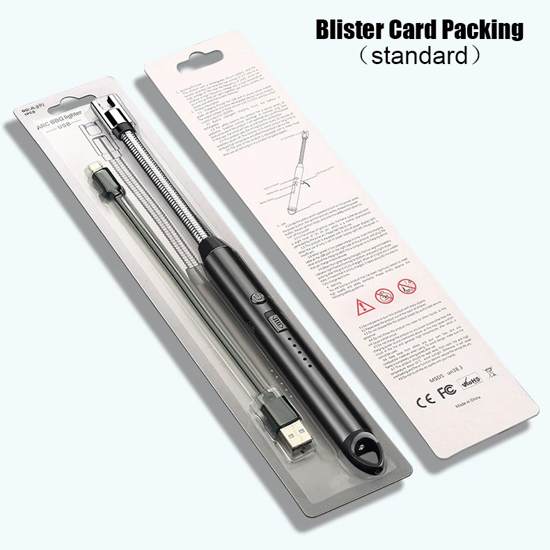 Electronic Charging Lengthened Burning Torch Kitchen Lighter Candle Gas Stove Igniter