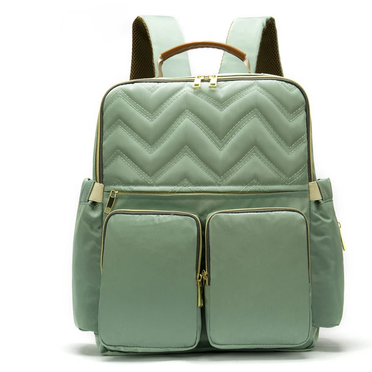 Extra large capacity mommy baby nursing bag mummy diaper backpack with changing pad