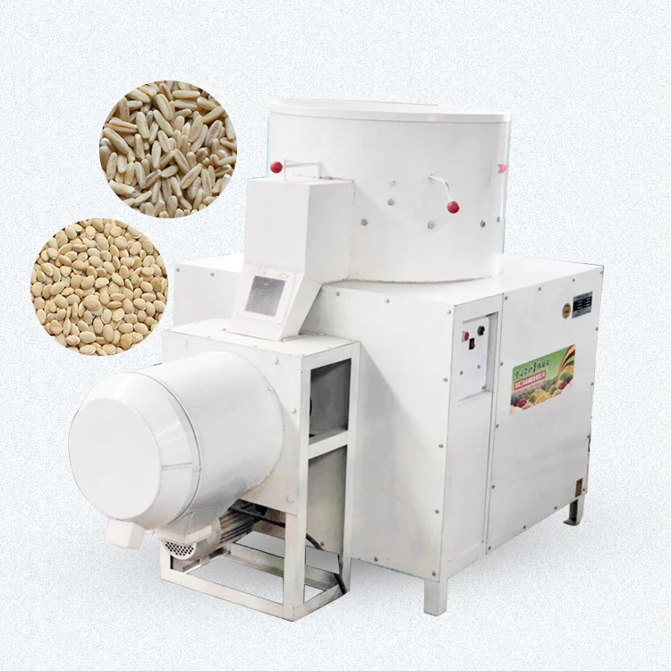Bean Dehuller Grain Processing Machinery White Bean Peeling Machine With Price