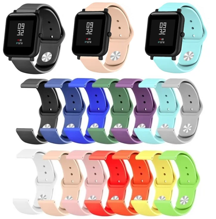  Силиконовый цветной ремешок для часов Pantone Amazfit