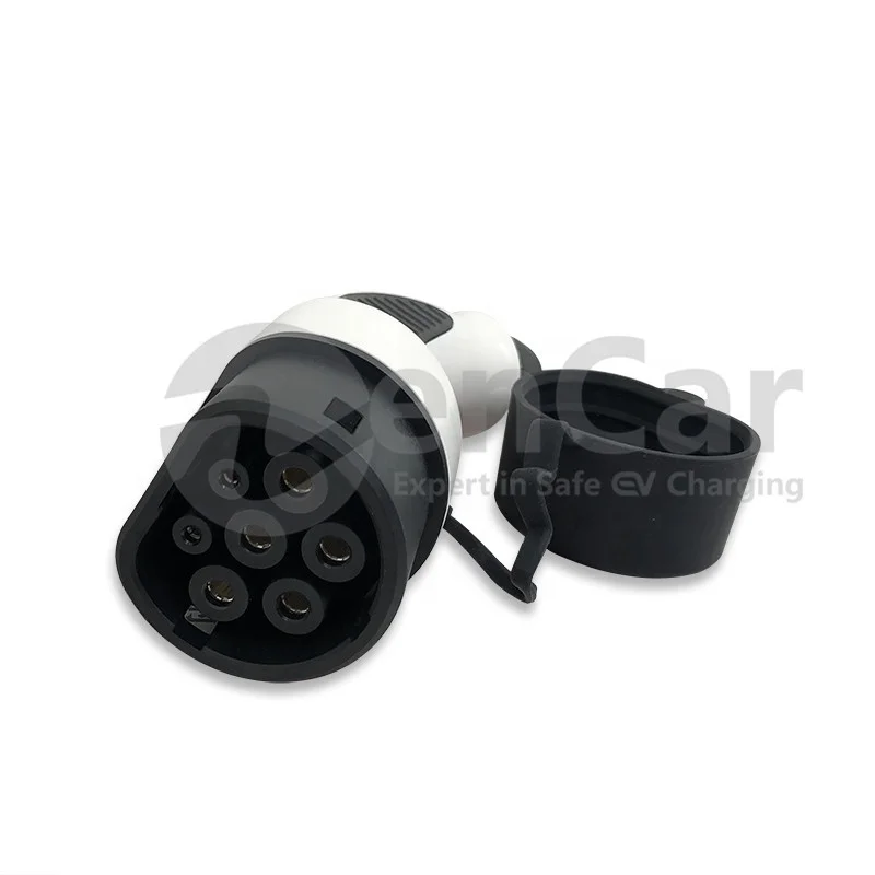 Новый 11 кВт 16A 400V IEC62196-2 Тип 2 гнездо типа для автомобиля боковые зеркала автомобиля ev разъемы