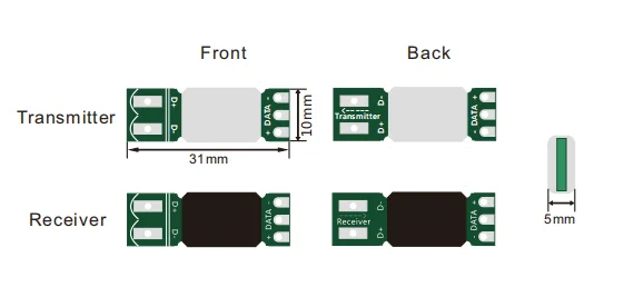 DMX512 декодер SPI передатчик и приемник расширитель сигнала диапазон для цифровых полосок