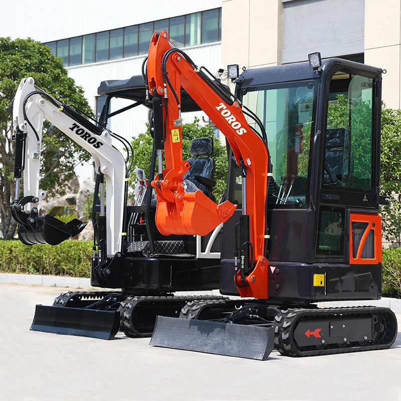 Earth-moving Machinery 1.5 Ton Small Digger Mini Excavator Manufacturer China Wholesale Excavadora Micro Compact Bagger 1.7 Ton
