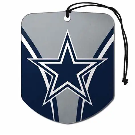 High quality DALLAS COWBOYS Hanging Car Air Freshener Odor Eliminator Shield Design with Team Logo