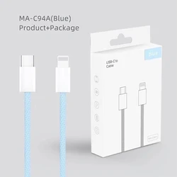 Durable Type C Charging Cable Cord Syncing Data Cable USB C to 8 Pin Cable for iPhone 11 12 13